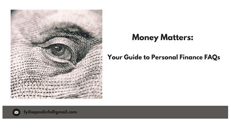 FAQs on Currency Matters .